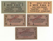 Skee Ball Tickets