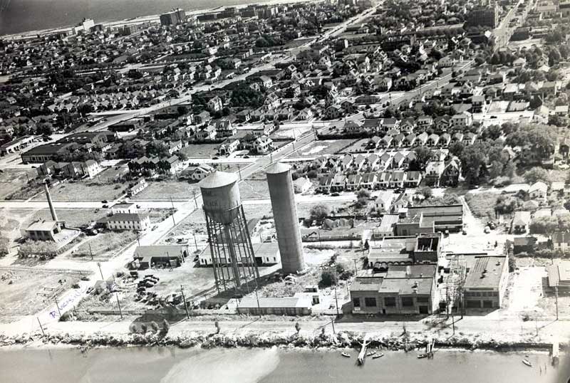 Aerial View Looking South