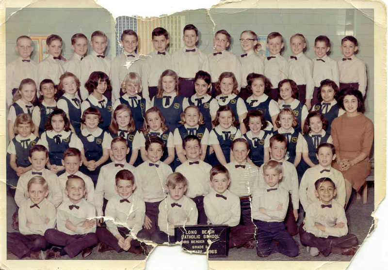 Long Beach Catholic 3rd Grade 1965